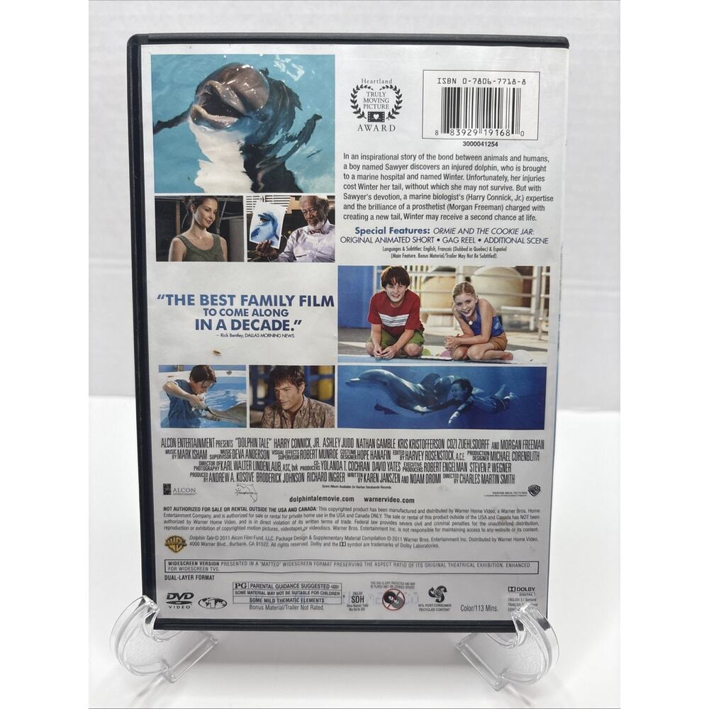 Dolphin Tale (DVD, 2011) - Picture 3 of 4